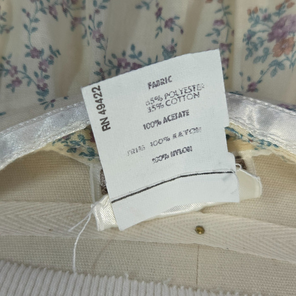 Gunne Sax Jessicas Gunnies Floral Print Midi Skirt Size S 9 Prairie Peasant - Picture 11 of 11